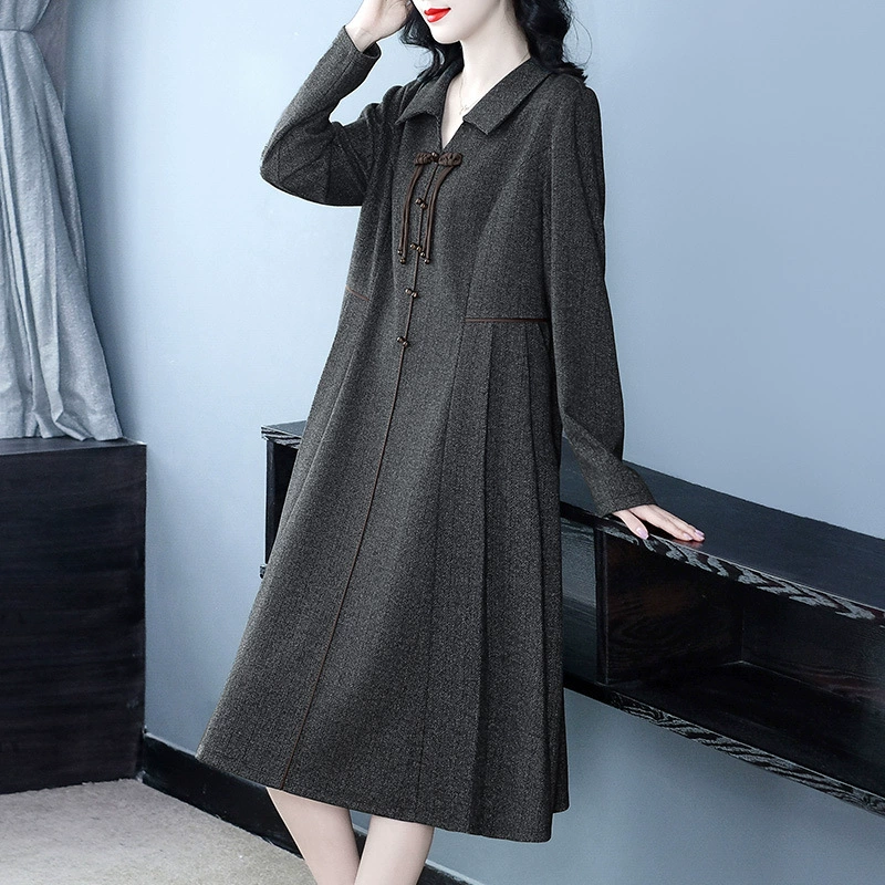 Французское качество легкое и роскошное прилавок темперамент носить осенью и зимой