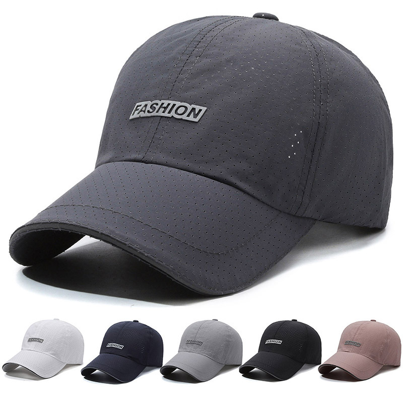 Hat men's spring summer light and thin quick drying baseball for women's outdoor leisure, protection, breathable_voghion.com