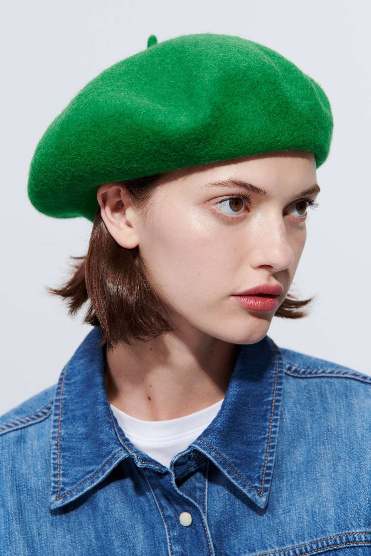 Unisex Wool beret Autumn-winter vintage woolen painter's hat Winter hat Lady's bud hat_voghion.com
