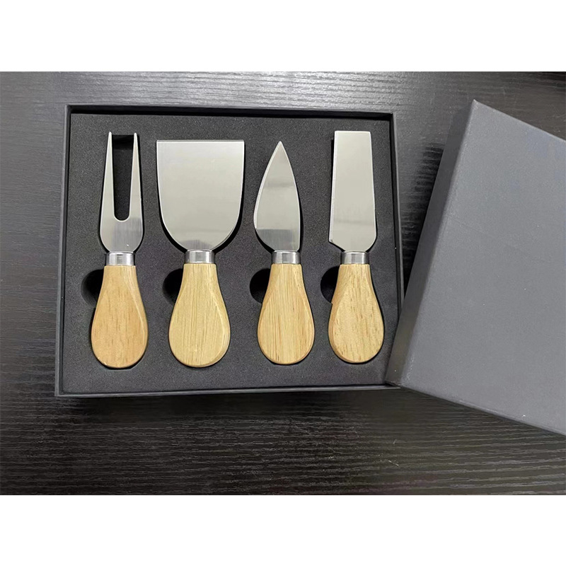 Caja de regalo de cuatro piezas de roble