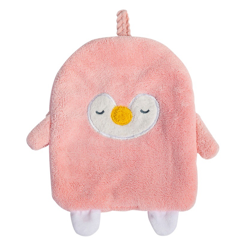 Coral polar toalla de mano creativa colgando toalla de mano Linda toalla absorbente toalla de mano engrosada toalla de mano del hogar al por mayor