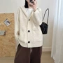宽松新款秋冬连帽毛衣