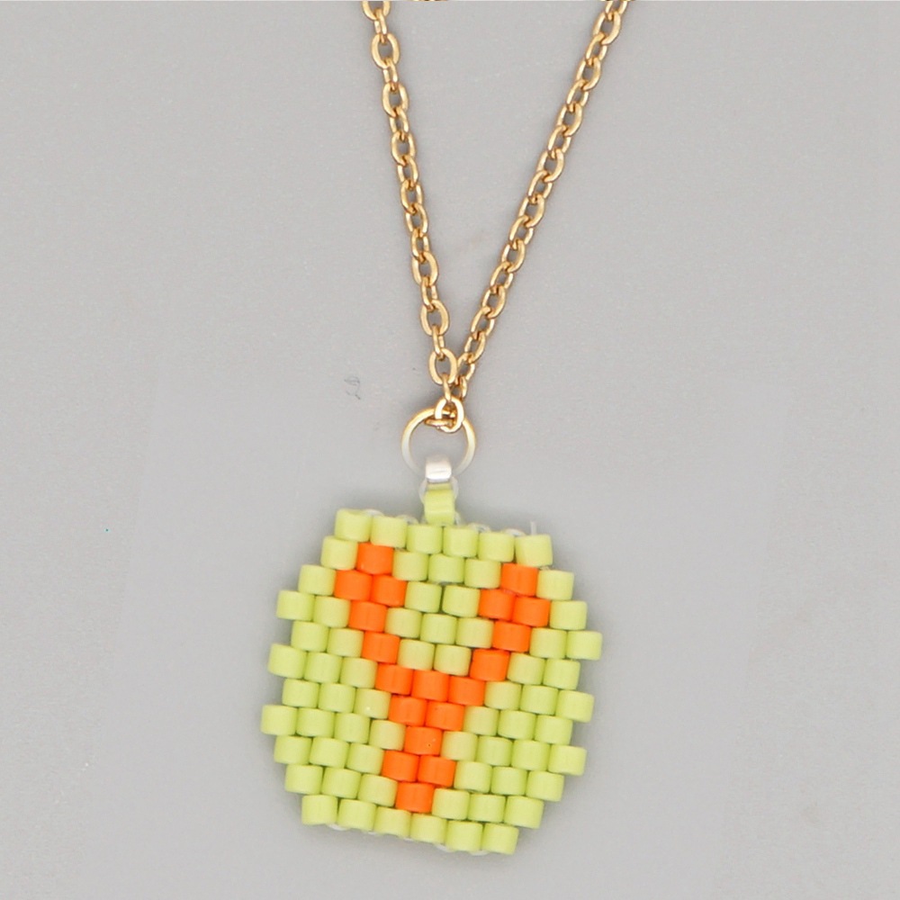 Collier Pendentif 26 Lettres En Acier Inoxydable display picture 3