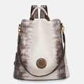 COCIO新款喜马拉雅白色双肩包今年流行款多功能旅行包时尚款背包