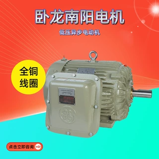 卧龙南阳电机NEMA系列超高效率三相异步电动机全铜线圈经销商