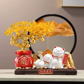 树脂工艺品;其他装饰摆件;招财摆件