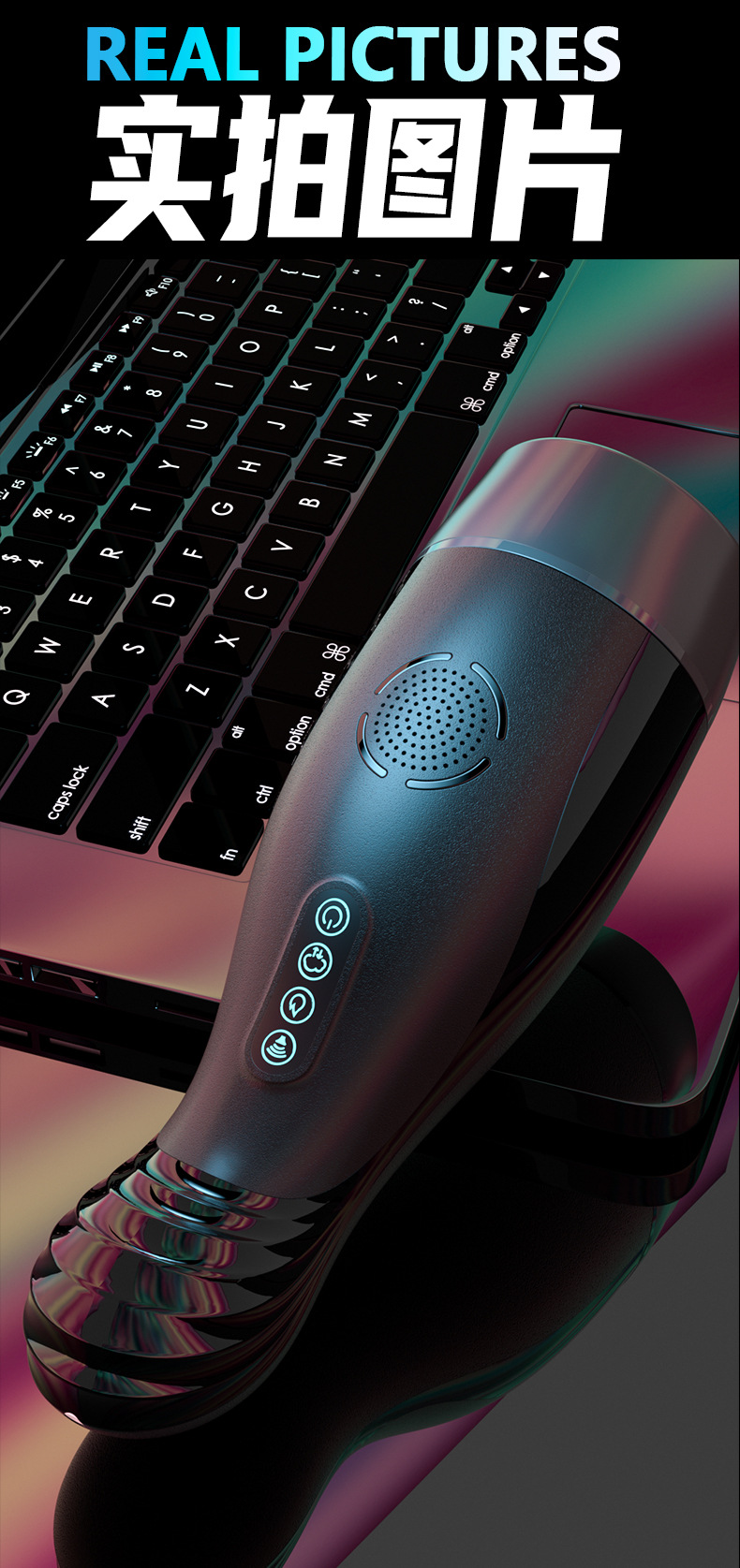Fully Automatic Male Masturbator Aircraft Cup with Electric Clip Suction — detail image 31