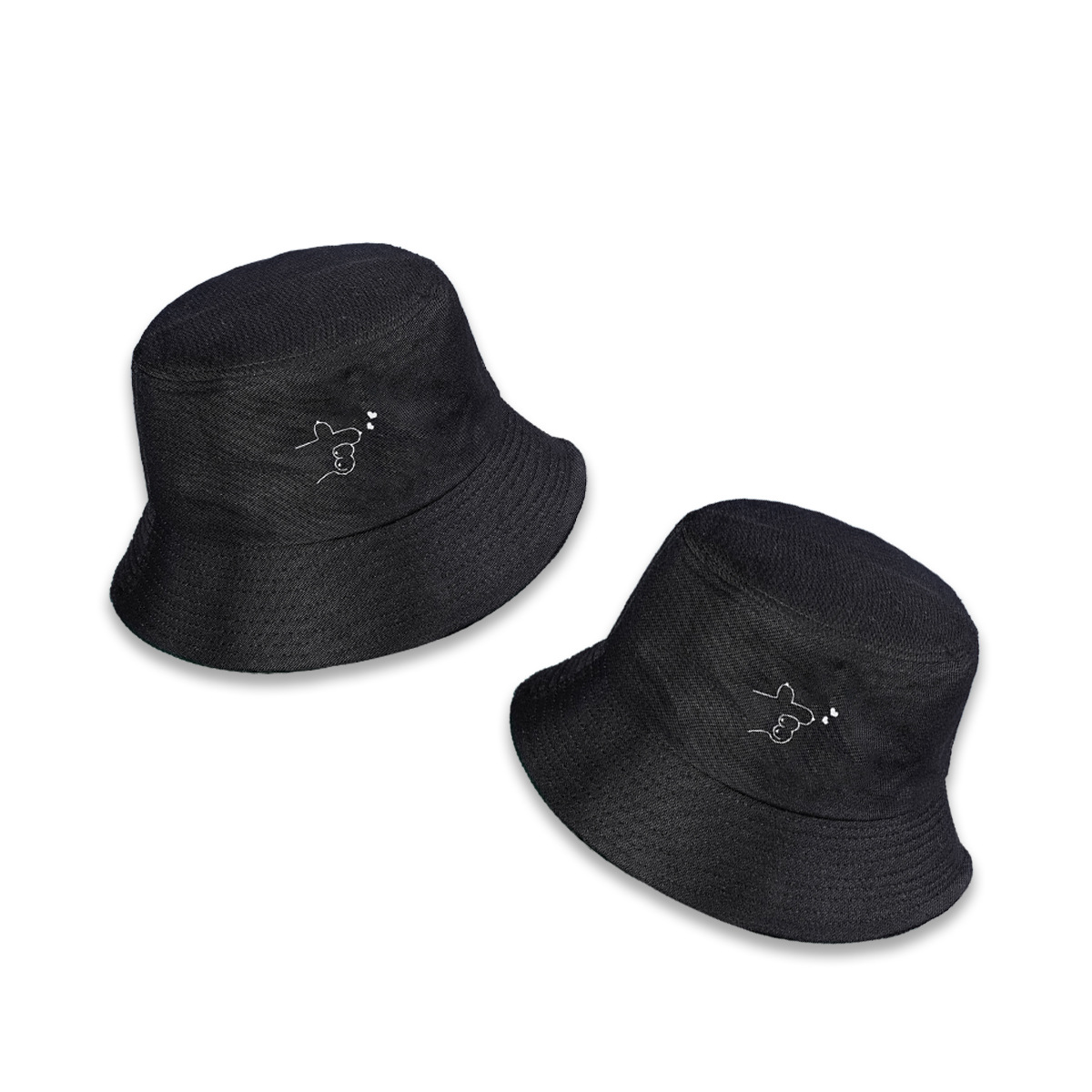 Sombrero Pescador con Diseño de Corazón, Ala Ancha con Protección Solar, para Primavera y Verano image 5