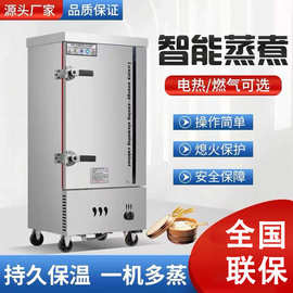 蒸饭柜商用电蒸箱蒸包炉燃气小型食堂全自动蒸饭车馒头米饭蒸饭箱