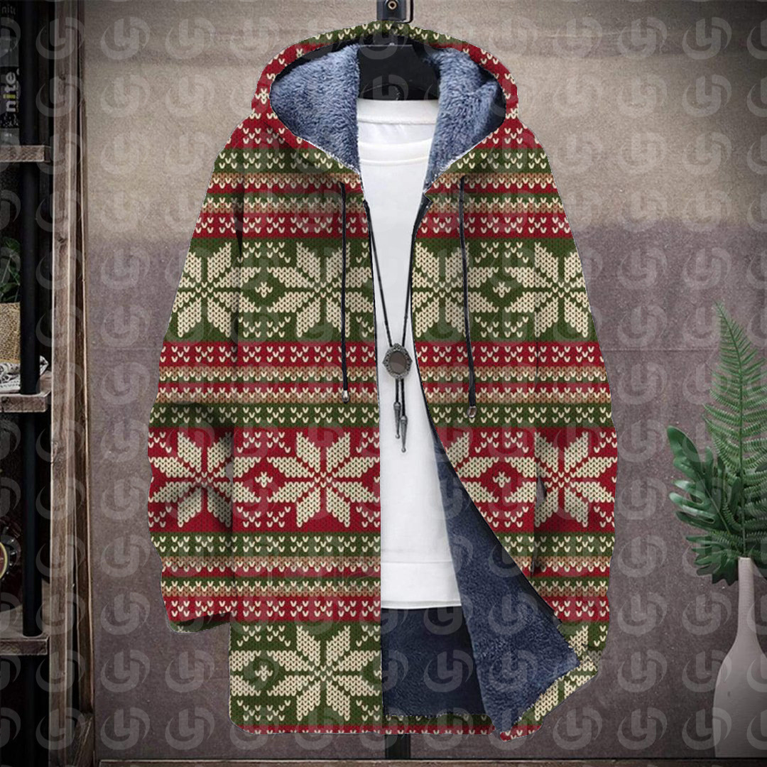 Transfronterizos otoño invierno chaqueta de hombre impresión digital 3D de Navidad chaqueta caliente de moda chaqueta de lujo ligera para hombres