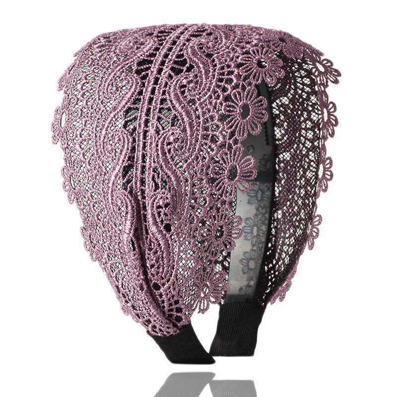 Diadema simple coreana, paquete de pelo de ala ancha para mujer, moda y dulce, diadema para cubrir las canas, horquilla de presión fresca de celebridades de Internet