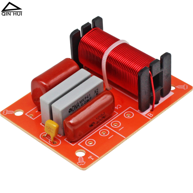 Hifi Fever-Grade High-Fidelity High and Low Frequency Two-Way Frequency Divider Car Home Two-Way DIY Audio Speaker Crossover Board Hifi Fever-Grade High-Fidelity High and Low Frequency Two-Way Frequency Divider Car Home Two-Way DIY Audio Speaker Crossover Board