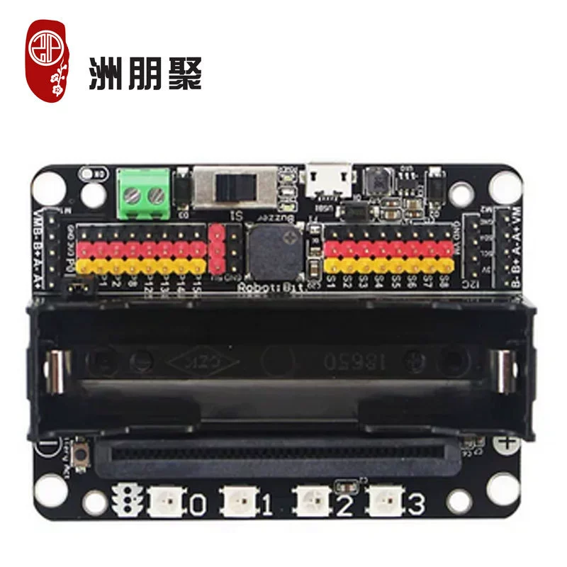 Расширительная плата Micro:BIT V2.0 поддерживает оффлайн программирование MakeCode обучающий курс