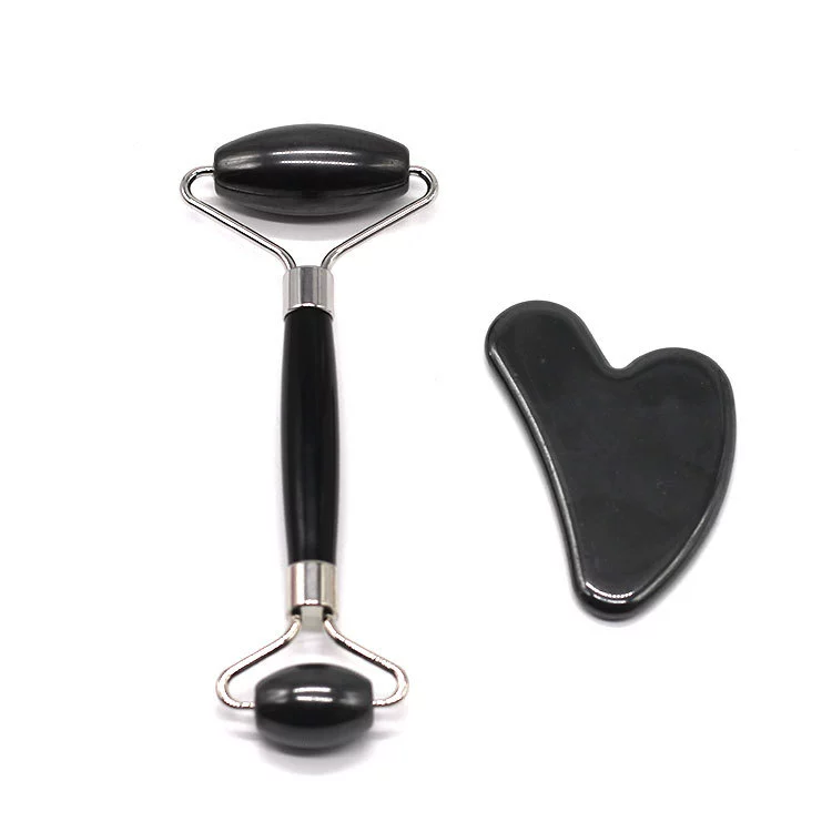 Magnetic massager, cosmetic set jade