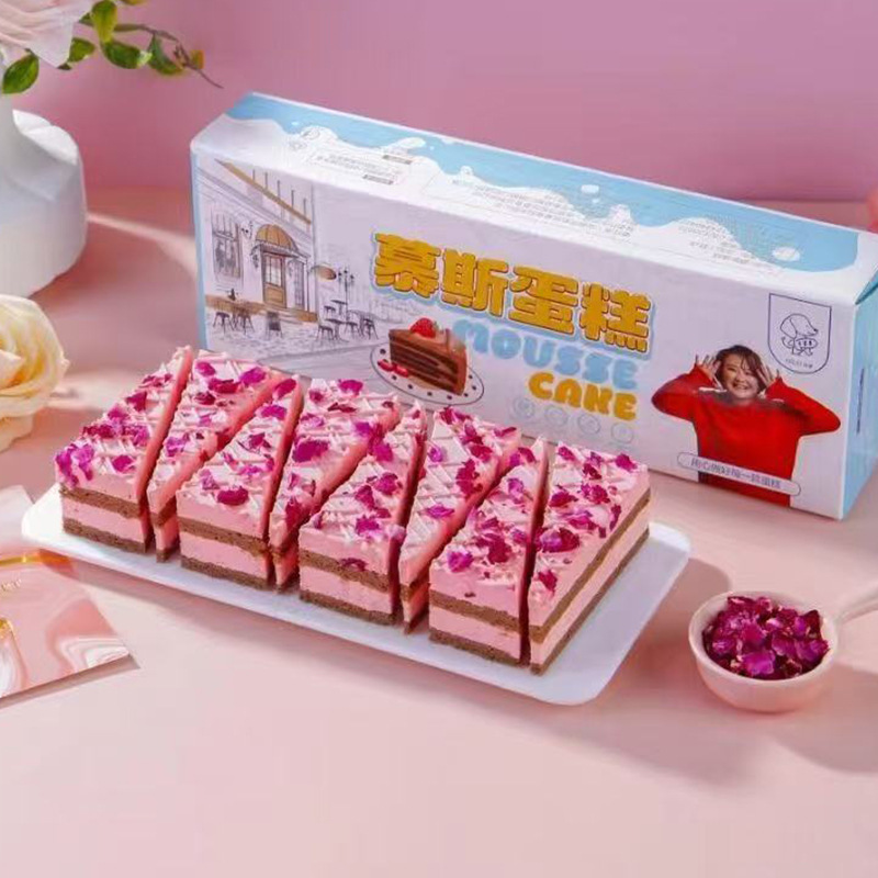 一元西点直角三角慕斯蛋糕提拉米苏摆摊自助餐火锅店用蛋糕甜点|undefined