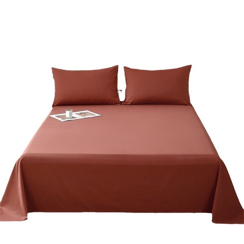 Wholesale Xinjiang cotton pure cotton brushed solid color single product bed sheets thickened long-staple cotton pure cotton kang sheet gift sheet group purchase