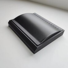 前斜坡盘黑拉丝系列项链 戒指 吊坠 耳钉 展示盘 展示架