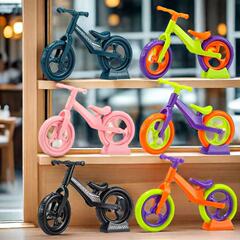 子供のミニの組み合わせのバランスの取れた自転車の模型のおもちゃの益智の減圧のシミュレーションの自転車の置物の小さい贈り物の卸売り