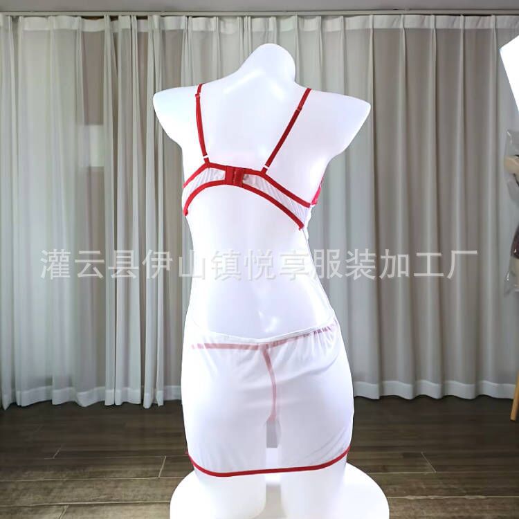 外贸欧美新款 性感制服诱惑角色扮演诱惑护士制服连体衣0685