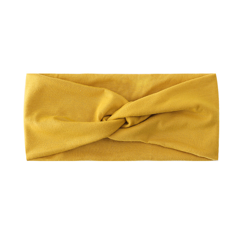 Europa y América de yoga bohemio deportes banda para el cabello elástico antideslizante banda para el cabello de ala ancha entrenamiento correr sudor-absorbente diadema de las mujeres