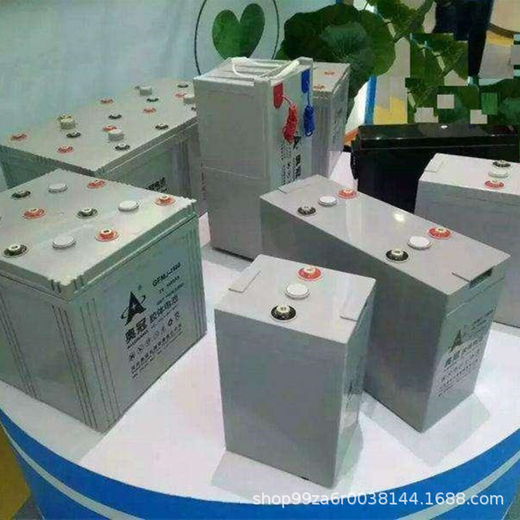 河北奥冠蓄电池6-GFM-100 12V100AH光伏储能胶体蓄电池 现货供应