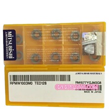 原装日本MITSUBISHI三菱R5铣刀片RPMW1003M0 TED128数控圆铣刀粒
