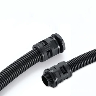 大口径 HDPE 双壁波纹管 市政道路排水排污 PE 波纹管 黑色波纹管