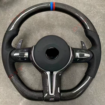 Steering wheel – D-shaped Carbon Fiber Steering Wheel