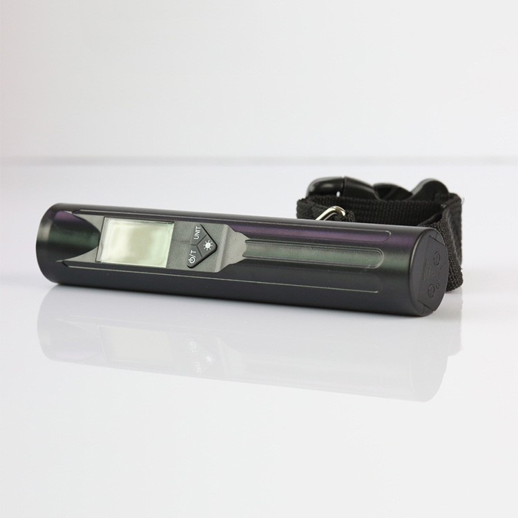 电子称手提 LED手电筒行李秤箱包称户外便携式钓鱼秤