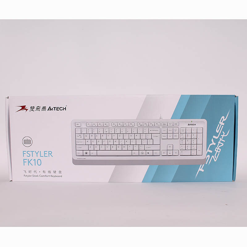 双飛燕fk10有線キーボードusbデスクトップノート汎用外付けキーチョコレートボタンオフィス耐久性|undefined