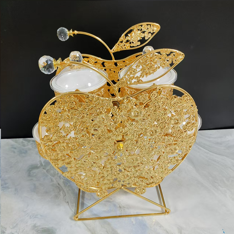 사과 회전 말린 과일 상자