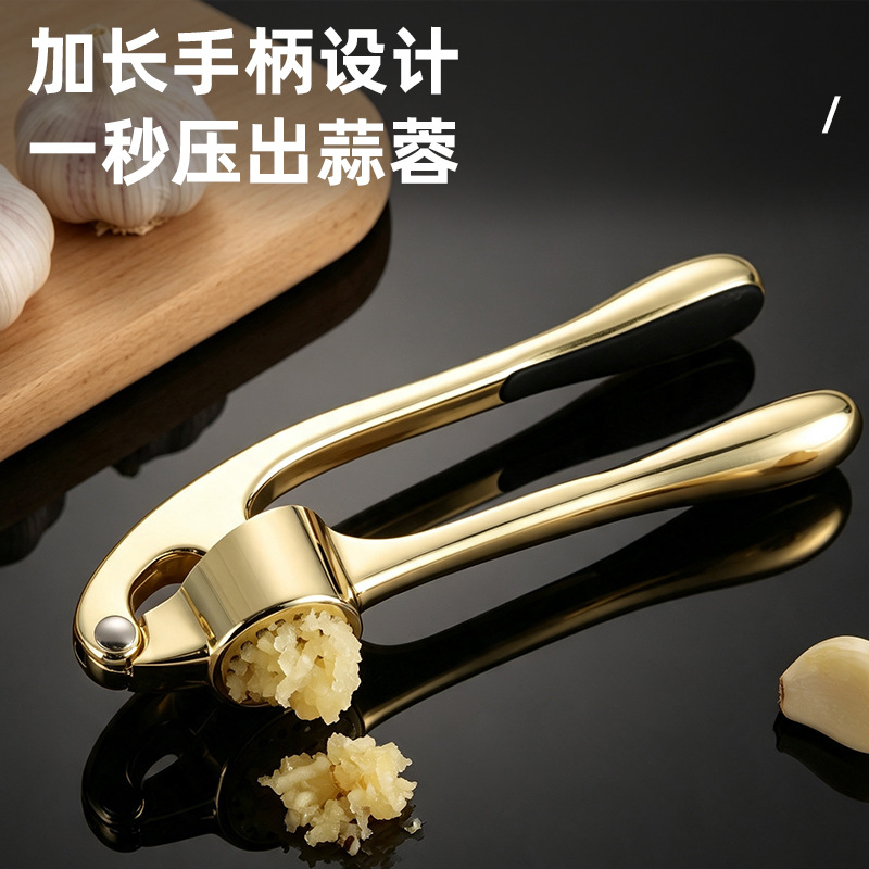 Artefacto de prensa de ajo de puré transfronterizo, cocina