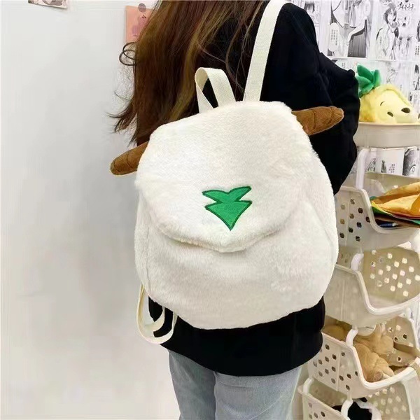 Varias especificaciones y patrones kindergarten preescolar bebé mochila hamburguesa perezoso mismo estilo niñas