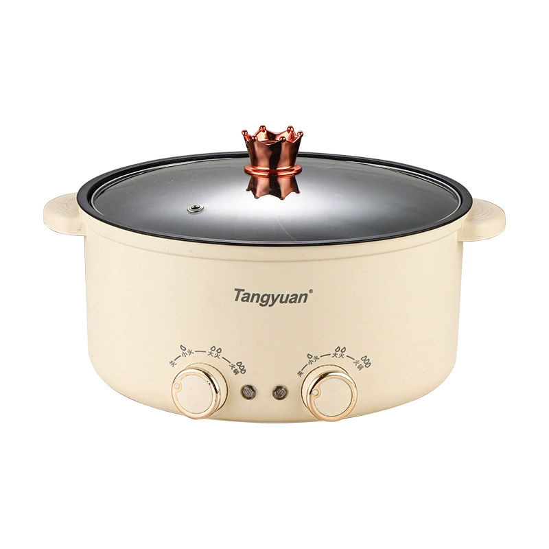 Yuanyang electric hot pot all-in-one multi-functional large-capacity electric cooking pot for home dormitories non-stick pan for frying gifts wholesale