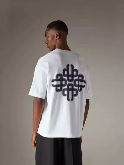 26SS New Arrival Blur Logo Print Crew Neck Short Sleeve T-Shirt Unisex 100% Cotton Casual Athletic Tee
