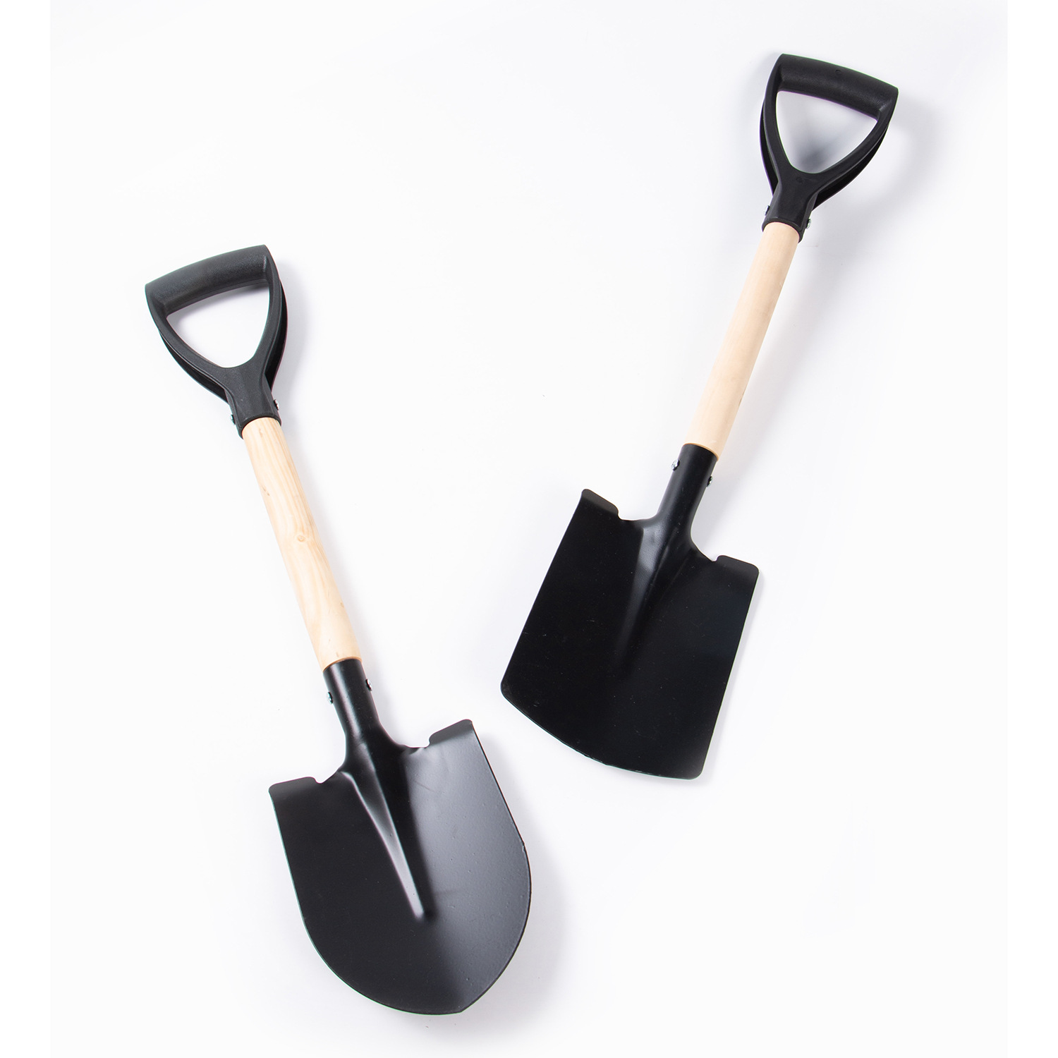 Manos de madera al por mayor negros cuadrados espesar pala jardinería casera pala suelo suelto pala maceta pala herramienta pala