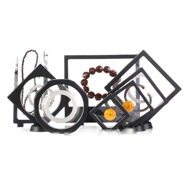 Wenjian joyería profesional suspensión suministro caja de película PE embalaje de plástico joyería caja de embalaje