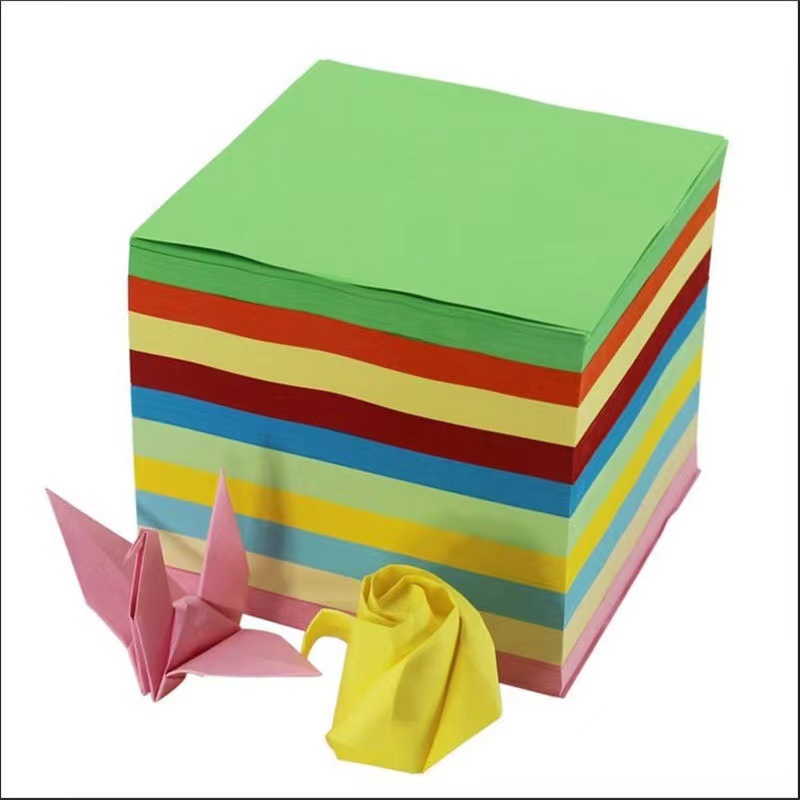 5CM * 5CM(520 hojas/paquete) Origami de 10 colores