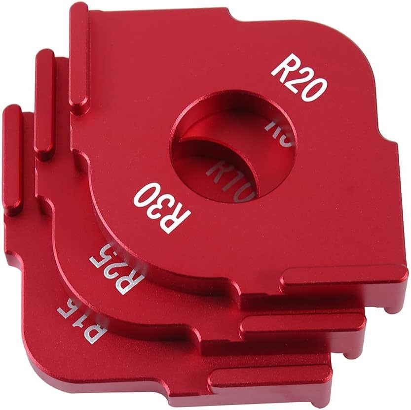 木工工具圆角 R角 圆弧 木工修边机半圆角快速定位模具