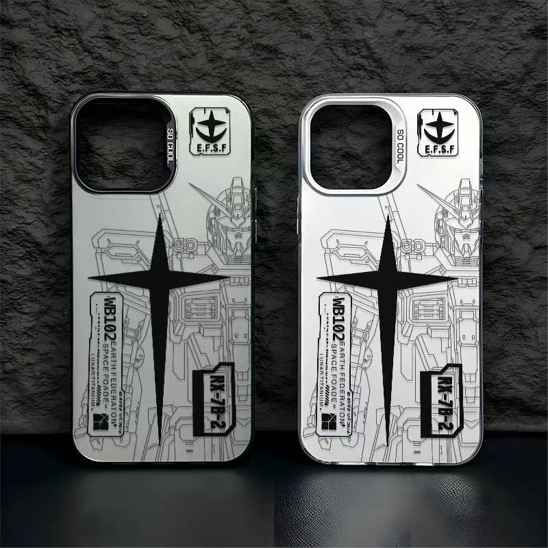 Marvel Shield Gundam Suitable for Apple 17 Phone Case Iphone16Promax Cross-Border 15Pro/14/13/12 Marvel Shield Gundam Suitable for Apple 17 Phone Case Iphone16Promax Cross-Border 15Pro/14/13/12