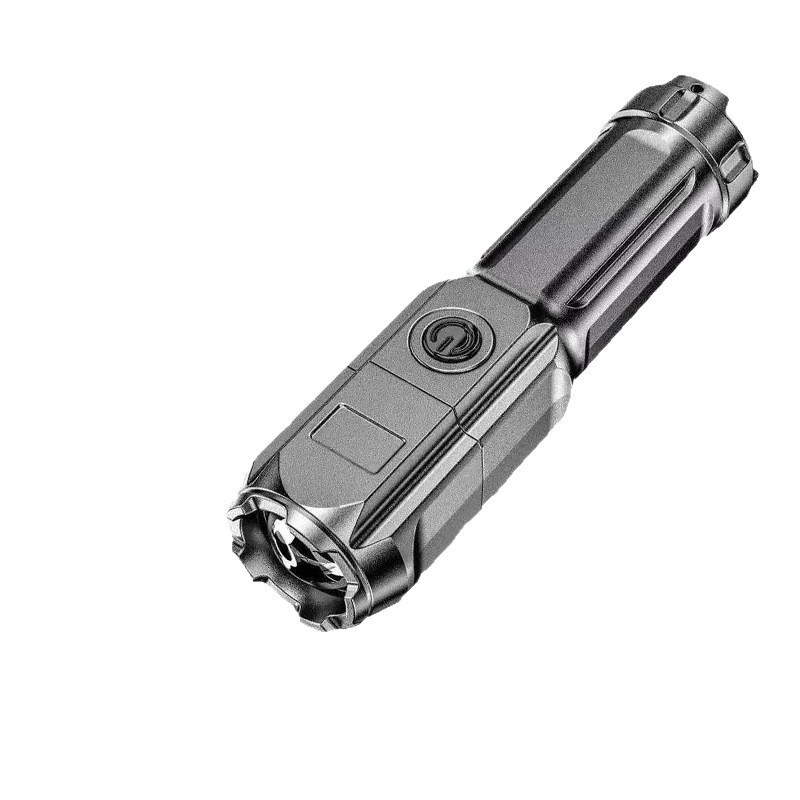 Lintera de luz brillante transfronteriza LED, antorcha de emergencia al aire libre, carga telescópica y enfoque USB, linterna de emergencia doméstica image 6