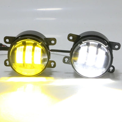 Running Lights, Special Modified Led | Gündüz işıqları - high-intensity-led-lens-fog-lights-whiteyellow-bi-color-switchable-sold-as-a-pair