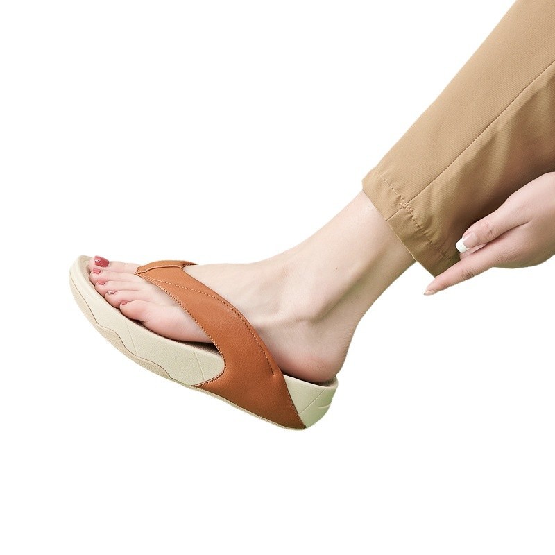 987-3 Amazon 2025 primavera nuevas sandalias para mujer, estilo deportivo ligero, cómodas zapatillas de suela gruesa de gran tamaño con elástico