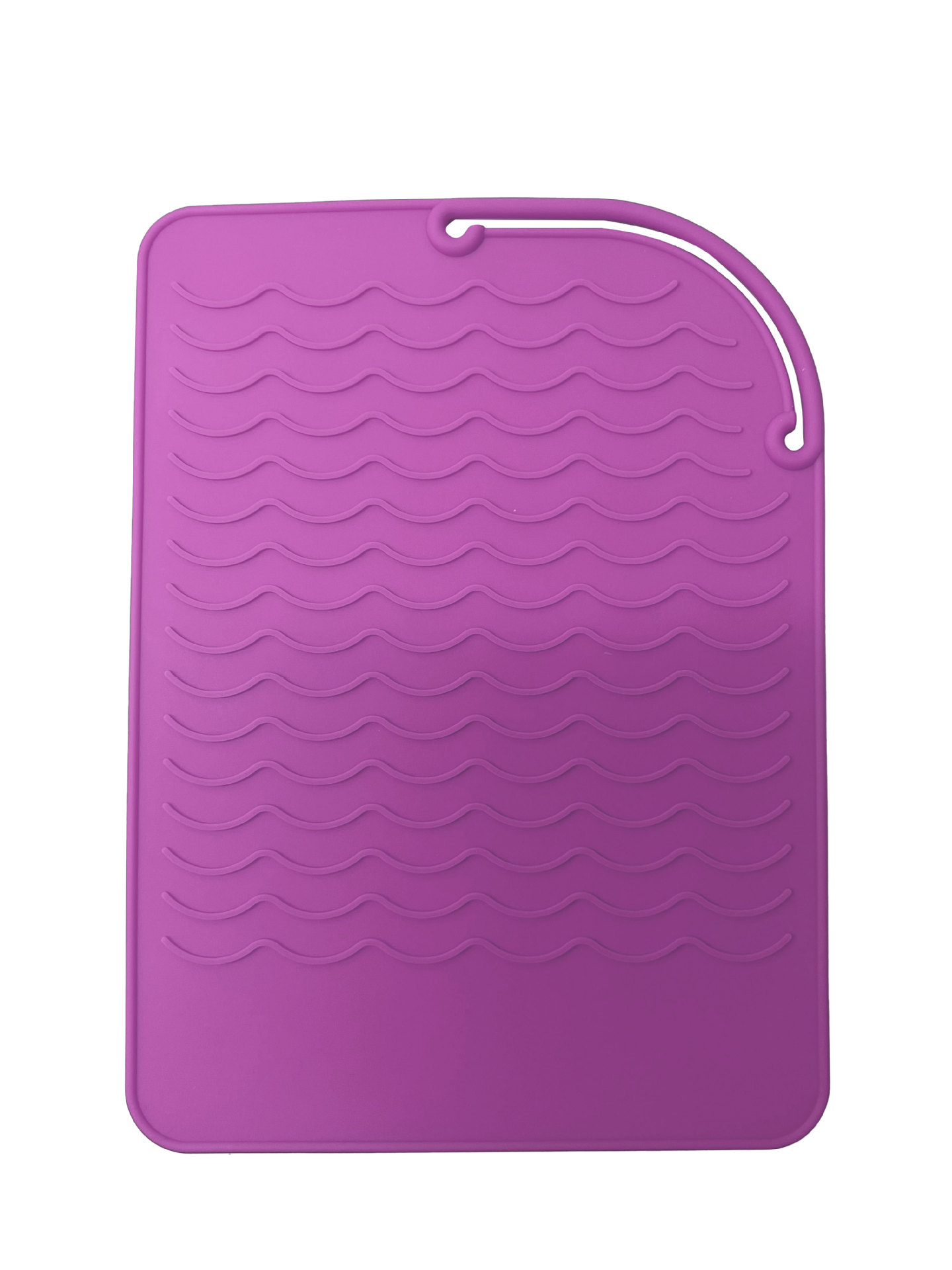 Herramientas para el cabello plancha de pelo almohadilla de aislamiento térmico rizador de pelo cubierta de aislamiento térmico peluquería férula eléctrica especial antideslizante almohadilla de silicona anti-scald