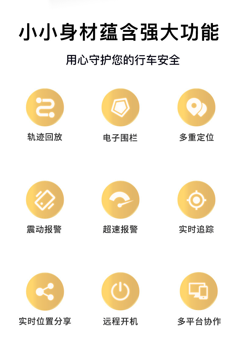 New smart children's portable GPS tracker, fence anti-lost GPS tracker for the elderly with long battery life