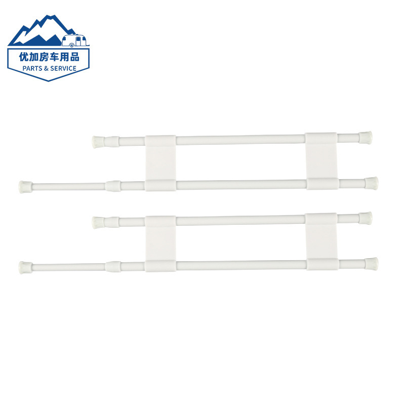Factory supply RV supplies accessories refrigerator telescopic rod adjustable holder RV refrigerator expansion storage rack Factory supply RV supplies accessories refrigerator telescopic rod adjustable holder RV refrigerator expansion storage rack