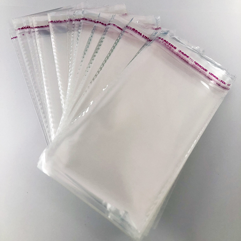 En stock OPP bolsa autoadhesiva bolsa de embalaje de ropa PE bolsa de autosellado bolsa de encogimiento bolsa compuesta bolsa de plástico transparente bolsa de plástico