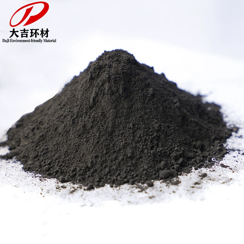 Порошок окрашивающего диоксида марганца для цветной керамической глазури, содержание 70% для стекла, чайно-коричневого фиолетового цвета.