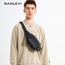 青少年斜挎包男高中生潮自行车骑行2025新款大学生单肩胸包高级感