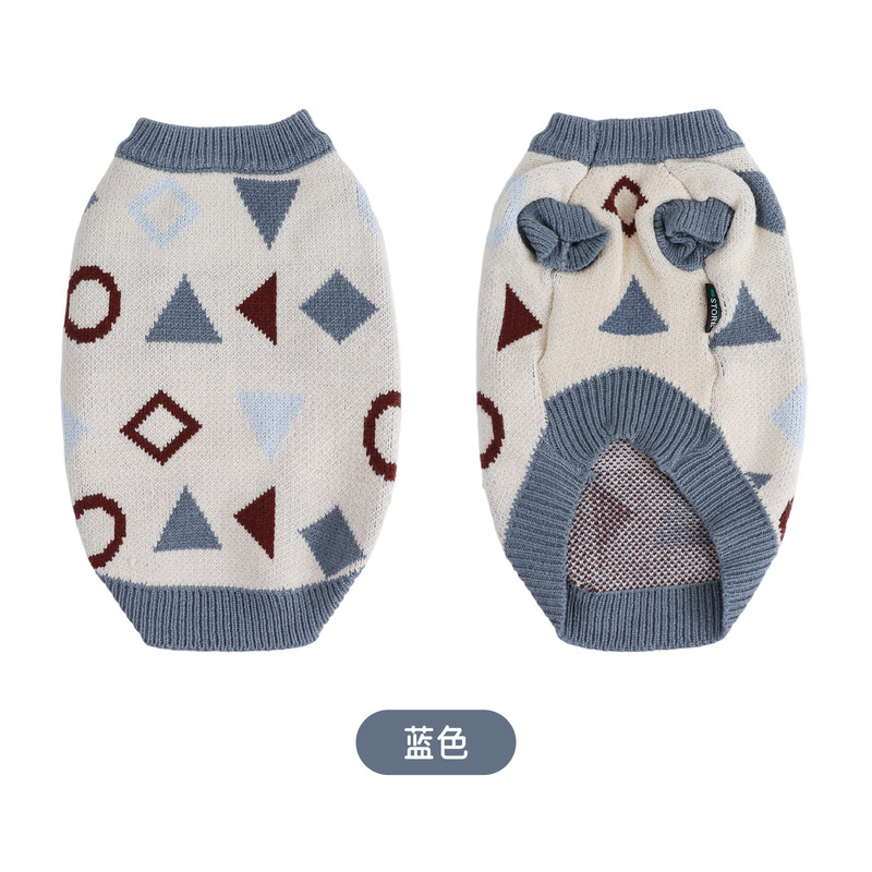 2025宠物猫狗衣服秋冬季高弹力韩系针织狗狗服装猫咪衣服厂家直销|undefined